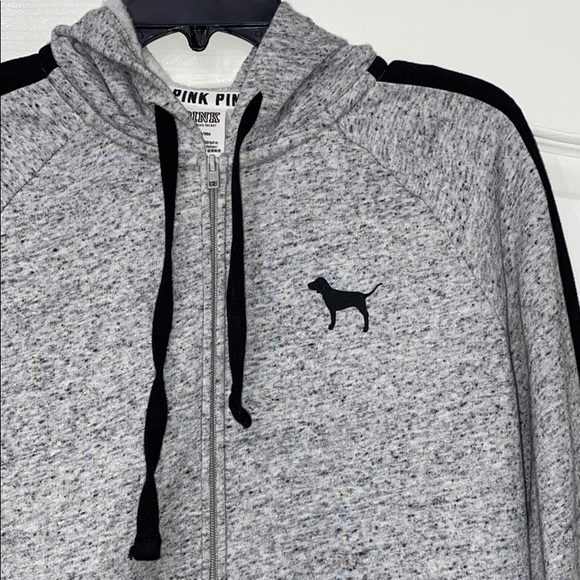 Victoria’s Secret PINK Zip Up Hoodie Sweatshirt - Picture 2 of 8